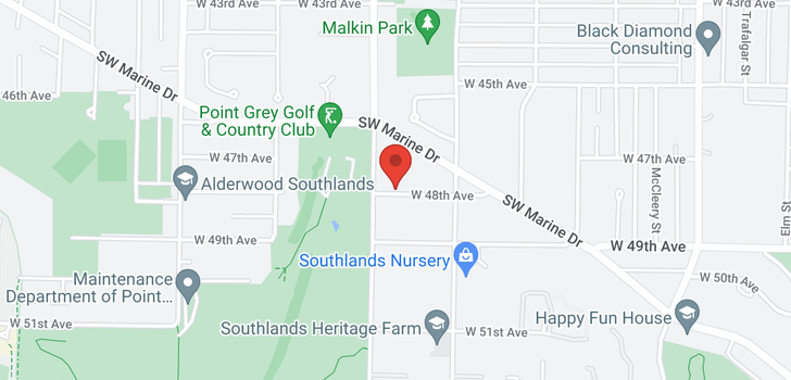 map of 3287 W 48TH AVENUE